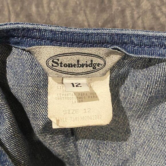 Denim Velvet Vest Angel Accents Cherub
Jeans Unique Stongebridge Size 12 - Picture 7 of 8